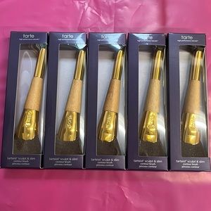 5 Tarte tartiest sculpt & slim contour brushes